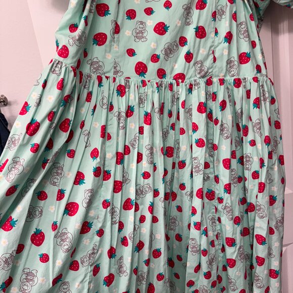 Disney Pixar Lotso Strawberries 🍓 Dress for Woman – Toy Story 3 Size 3X - Picture 2 of 4